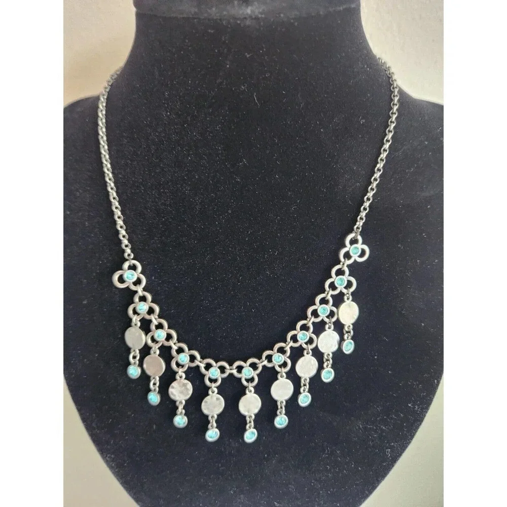 NWT Swarovski Crystallized 5480100 Necklace W/Earrings Set $129 - Picture 2 of 14